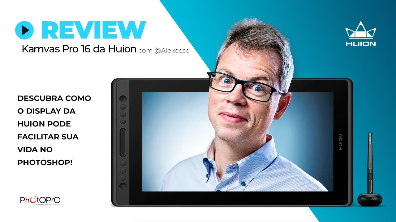 Alexandre Keese apresenta o Display Kamvas Pro 16 da Huion