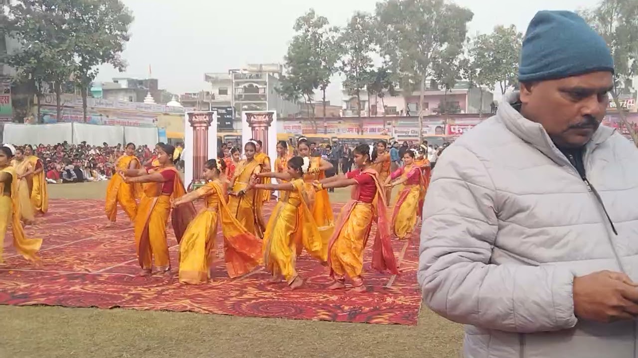Marathi Dance 🩰 //St Joseph's School fazilnagar// Pawa nagar mahavir inter College 