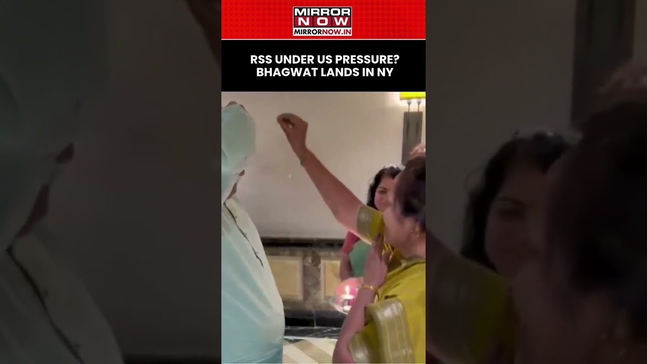 Mohan Bhagwat Lands in US Amid RSS Sanctions Call, His New York Visit Draws Fresh Global Attention
