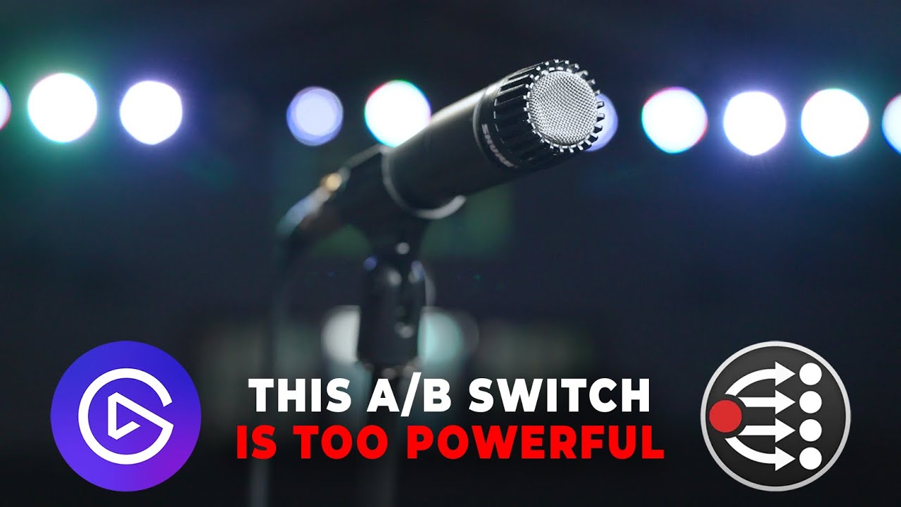 The Ultimate MD Talkback Mic powered by Companion and the Stream Deck Pedal