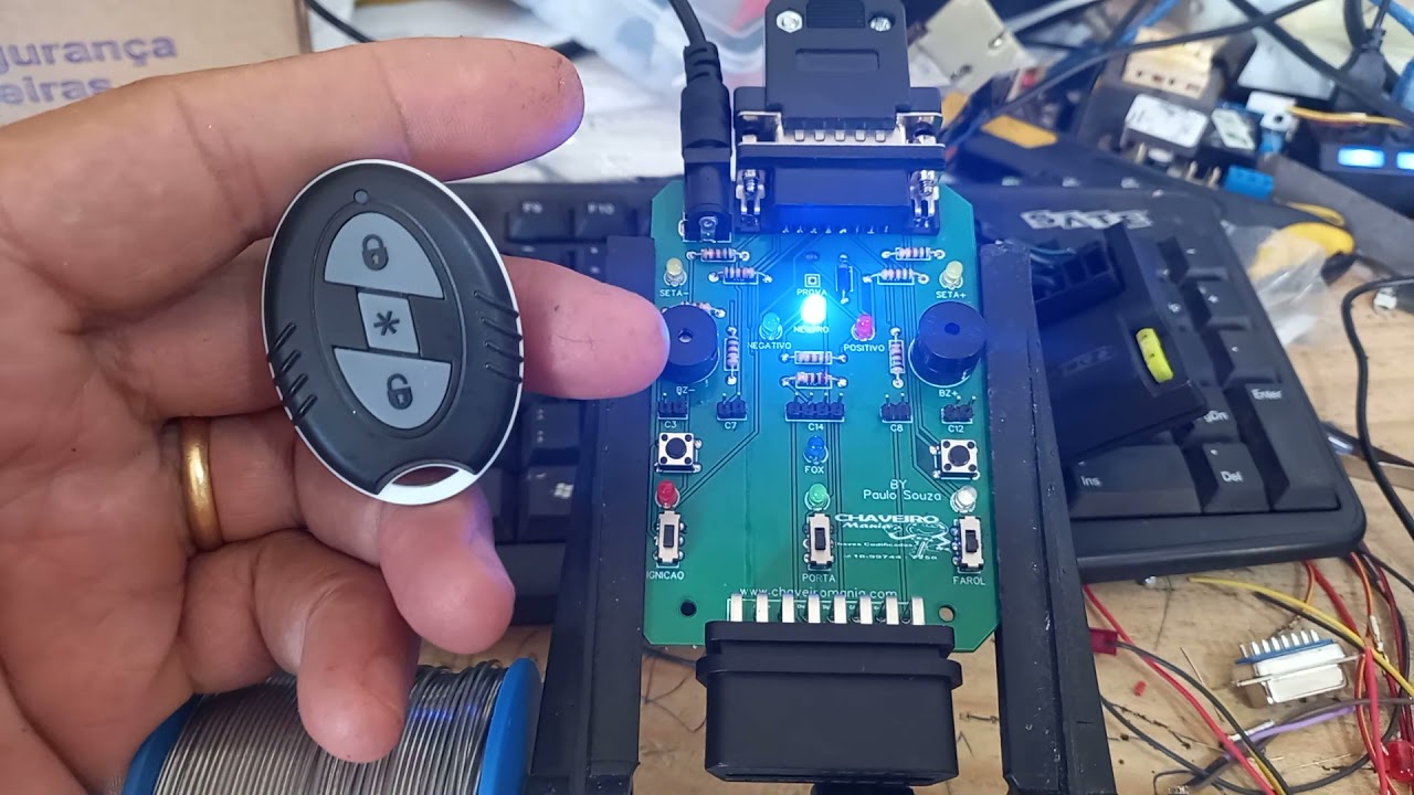 Como programar controle do alarme buster