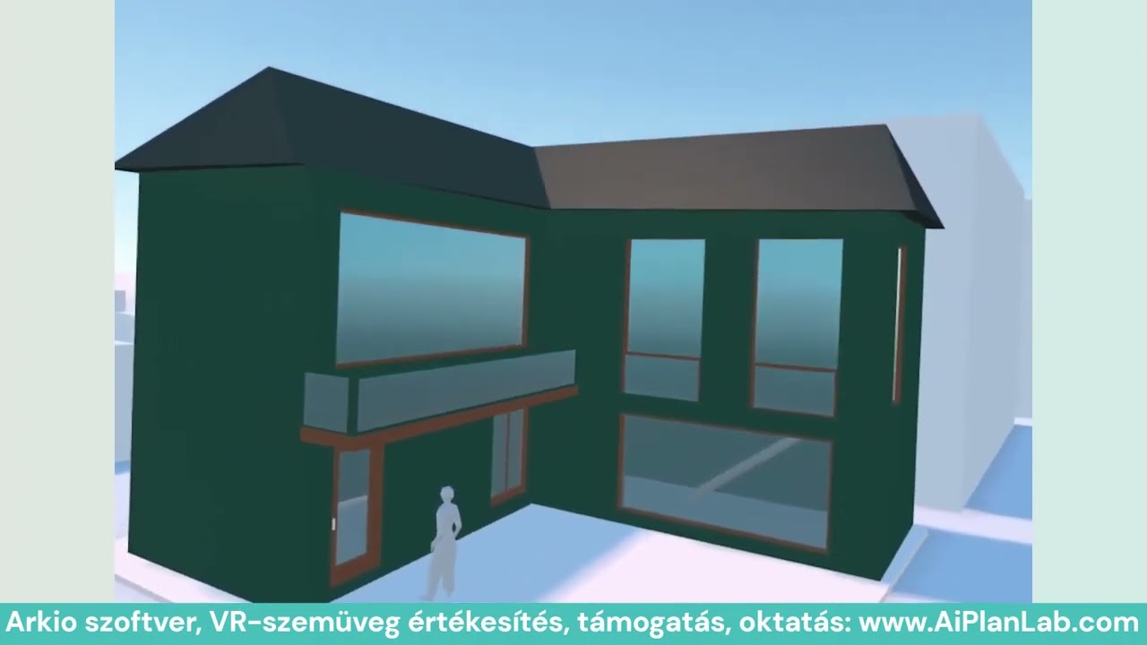 Így modellezz házat Arkio 1.8-ban