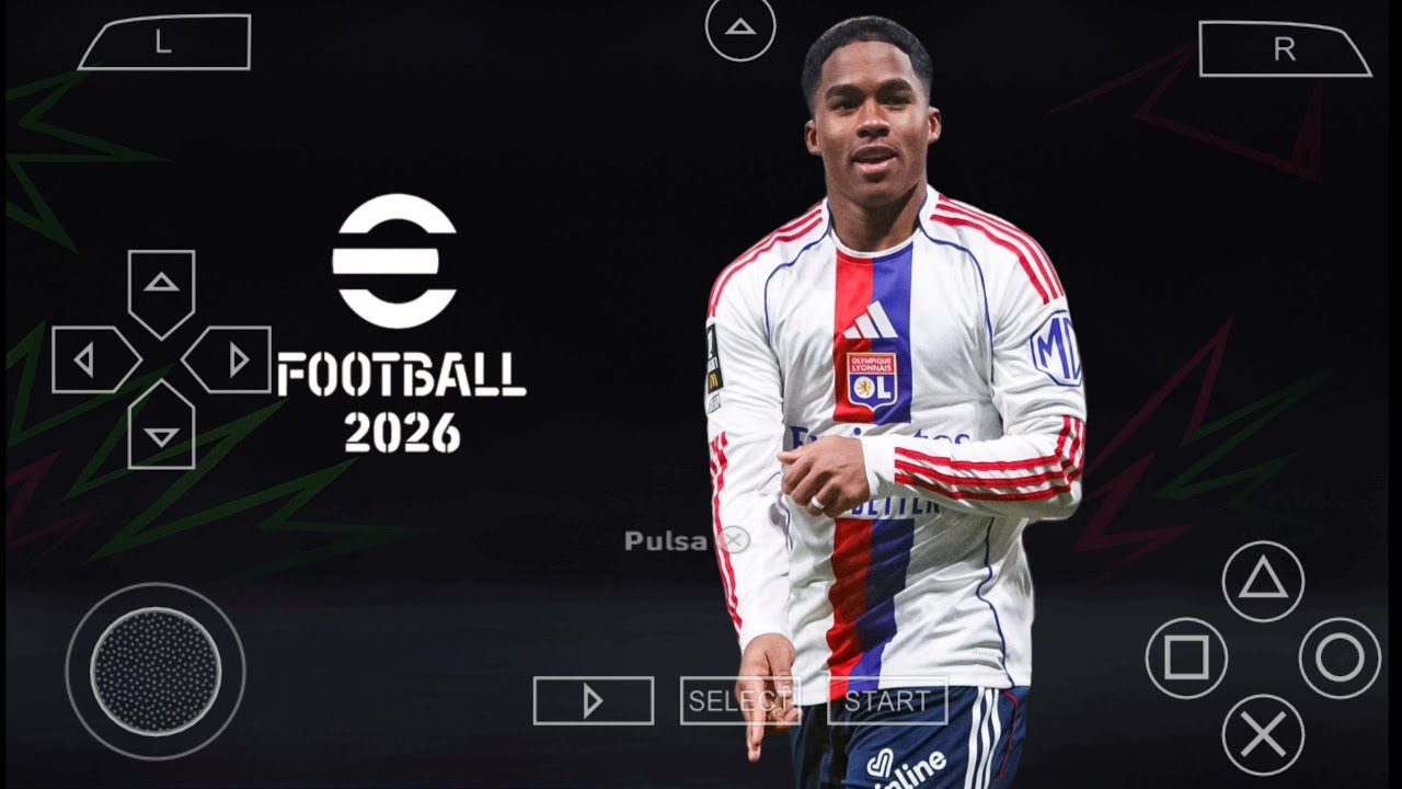 eFootball PES 2026 PPSSPP Android OFFline Full Update UCL & League Kits 25/26 Season 4k Graphics