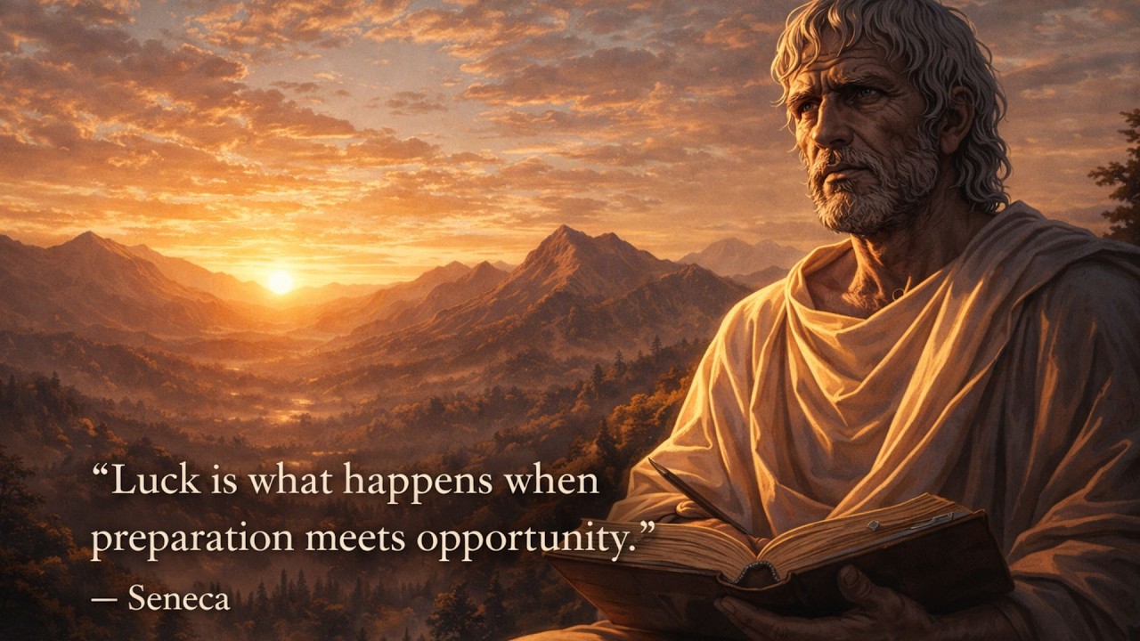 Luck Is a Lie: How Preparation Meets Opportunity | Stoic Wisdom from Seneca