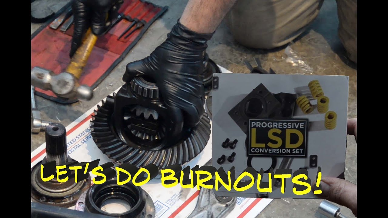 Turning a one wheel peel into 11's: installing a Racing Diffs LSD conversion into my e34