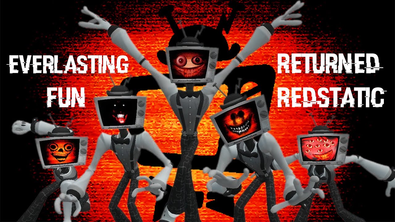 SMG4 EVERLASTING FUN Red Static (Faces Showcase)