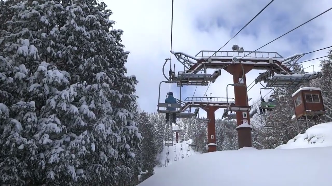 2026年01月23日(金) 10:46 ちくさ高原 1号ペアリフト