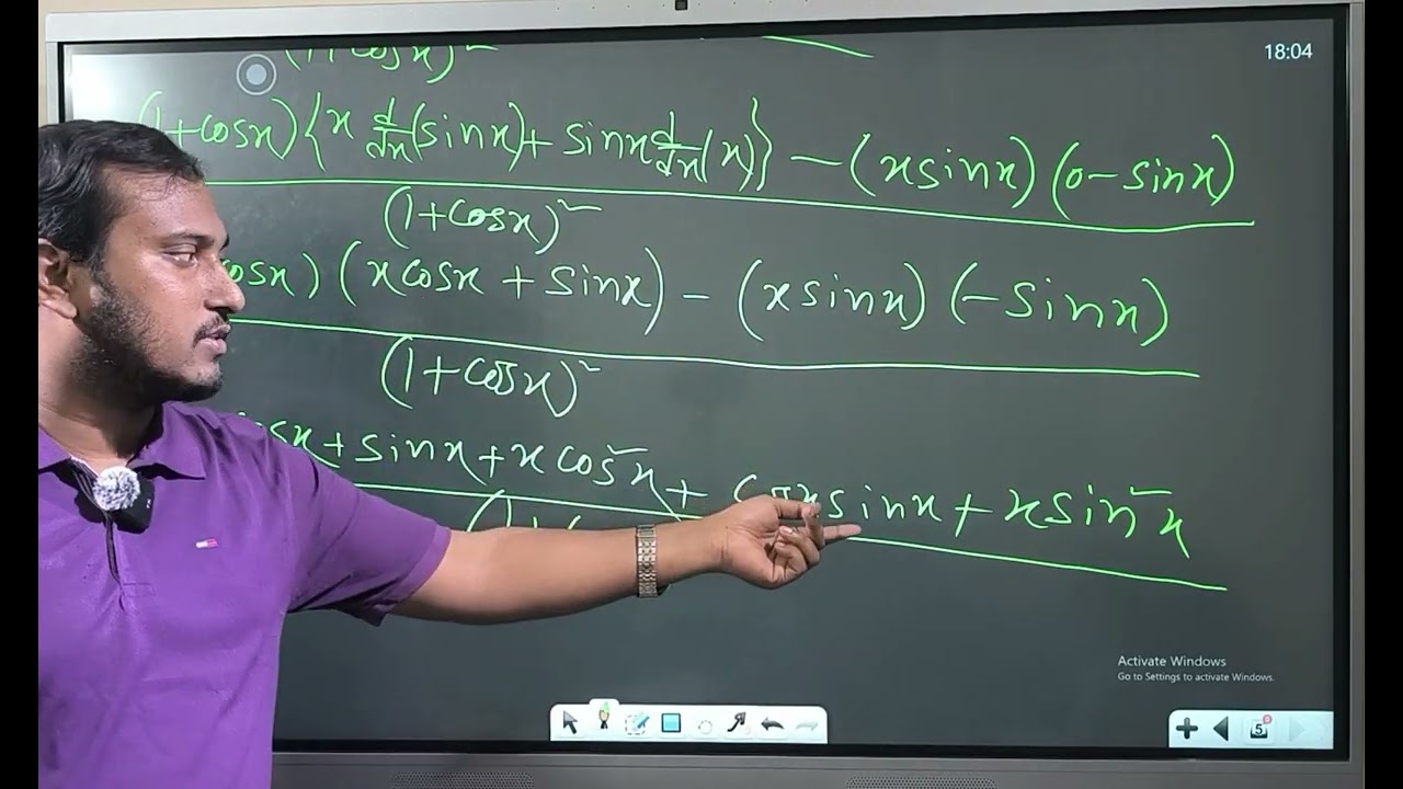 অন্তরীকরণ। Chapter 9(B). 6(ix). অক্ষর পত্র। A2AMathematics.