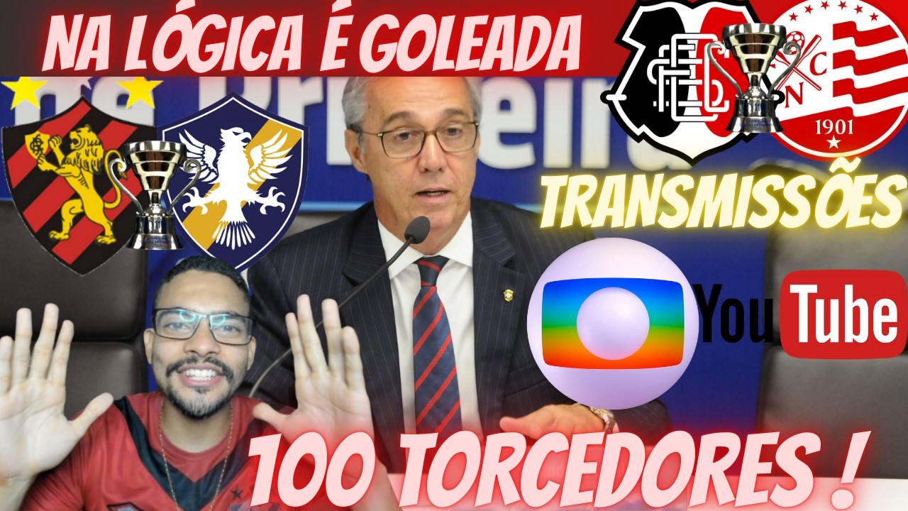⚠️SEMIFINAIS DO PERNAMBUCANO!💣RIDÍCULO AS PARCIAIS PARA RETRÔ X SPORT E SANTA CRUZ X NÁUTICO