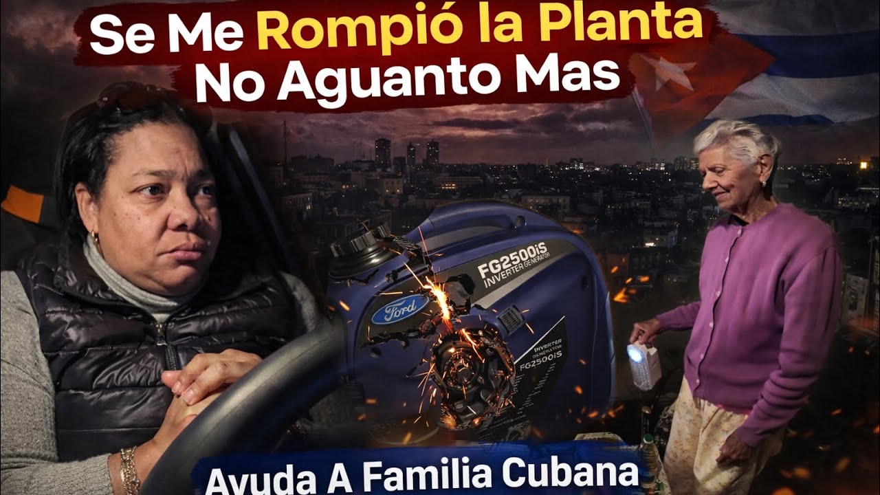 No Aguanto Mas !!!/ Se Me Rompió La Planta !!!/Entregamos Donaciones en Apagón !!!!