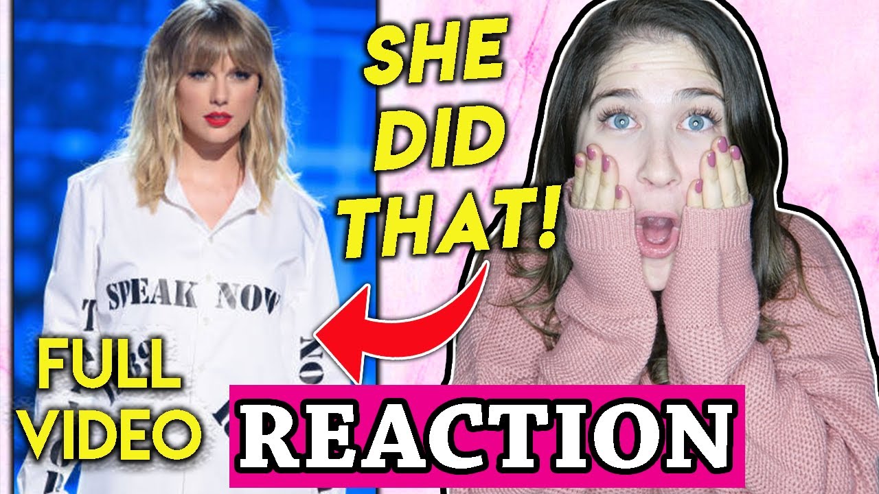 Taylor Swift AMA's REACTION to FULL Artist Of The Decade Performance 2019