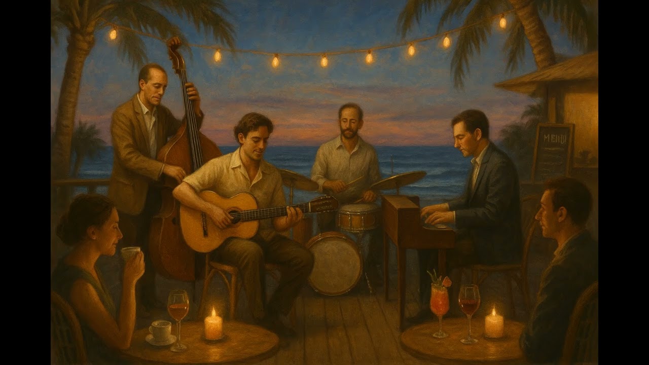 🎵 Bossa Nova: Beach Caf&eacute; &ndash; Smooth Upright Bass Chill | AI by Acure8