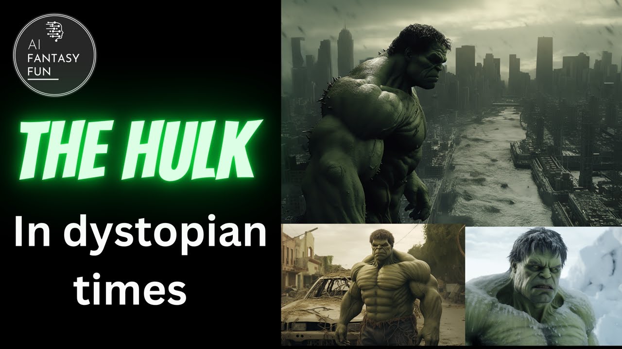 THE HULK in Dystopian times @AIFantasyFun