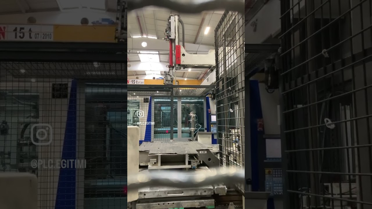 Robot &ccedil;alışması ⚡️ #otomasyon #plc #automation #robot #keşfet #siemens #delta #schneider #robotics