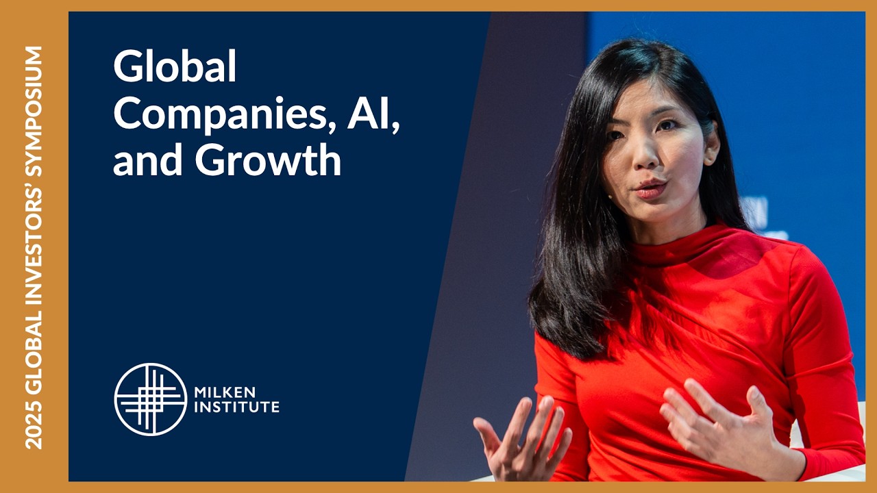 Global Companies and a New Era of Growth | Global Investors' Symposium Hong Kong 2025