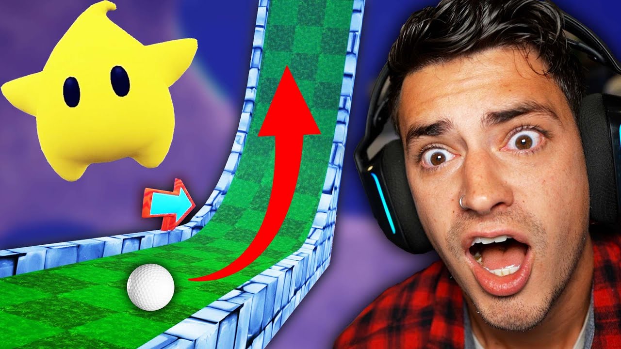 MINI GOLFING IN MARIO GALAXY?! (Golf It)
