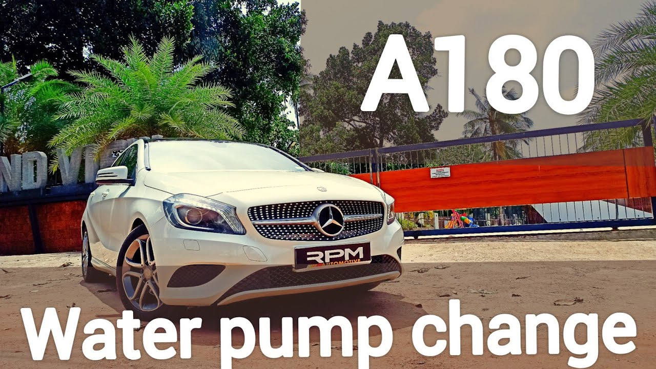 Mercedes-Benz|A-Class water pump replacement|Mercedes m270 Engine|mercedes A-180 petrol engine