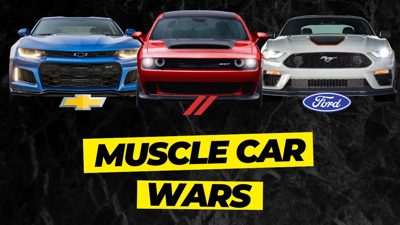2023 Muscle Car Comparison – Who’s Winning? Dodge vs. Chevy vs. Ford Performance & Sales