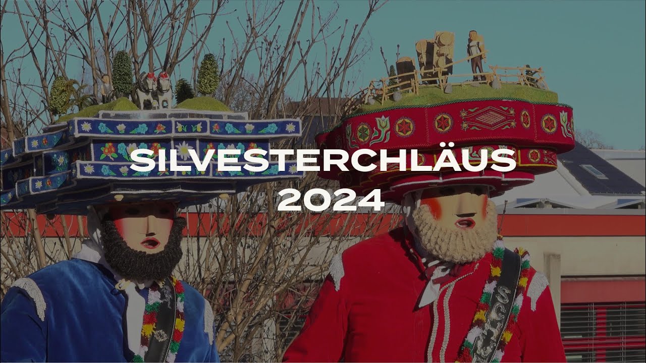Silvesterchläuse -  Besuch im Appenzellerland