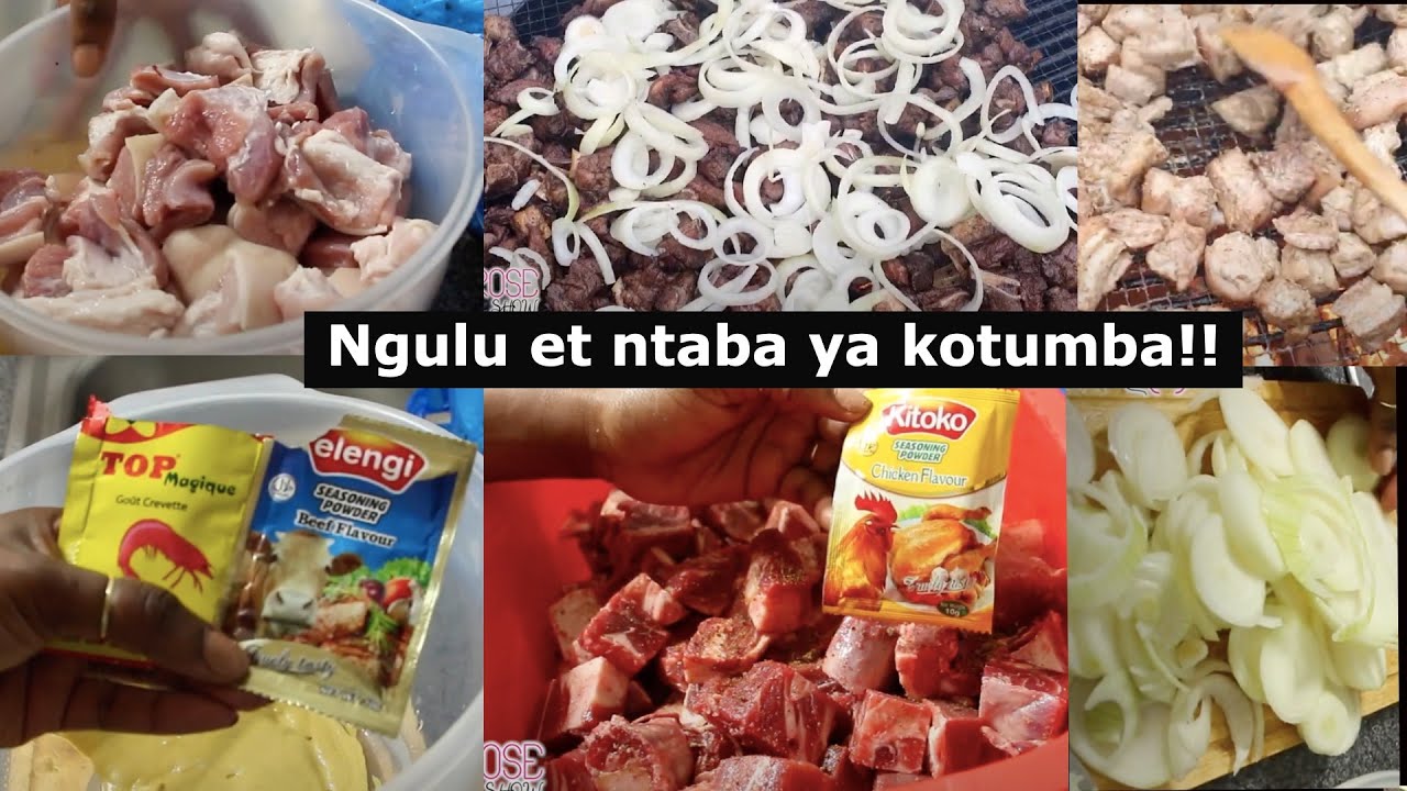 Vlog: Cuisiner avec moi | Recette, comment préparer les ngulu et ntaba ya kotumba na bakomi