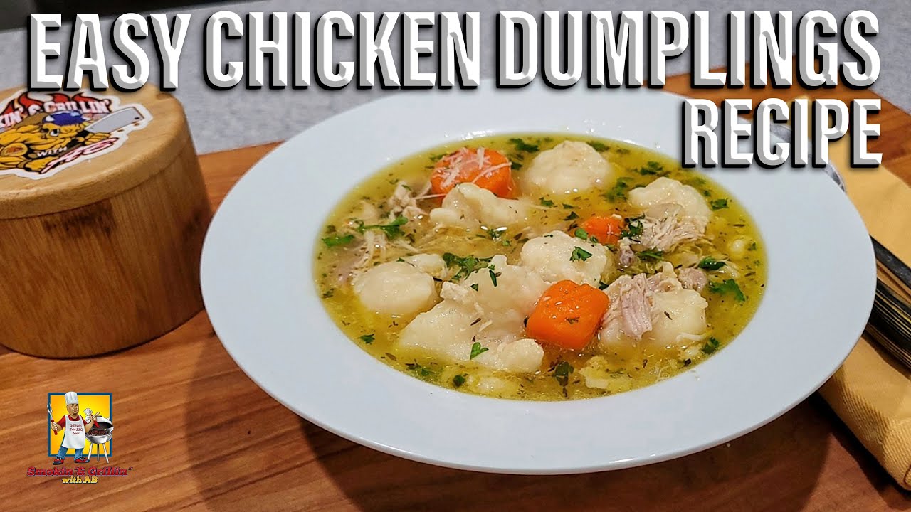 Курица с клецками — легко