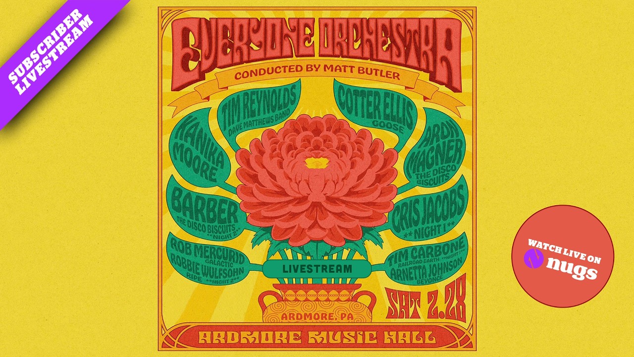 Everyone Orchestra 2/28/26 Ardmore, PA