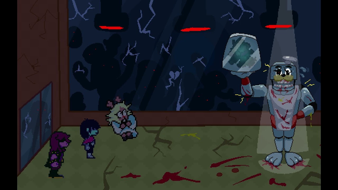 Freezing Nightmares (Ice-Eddy Encounter) - Deltarune Chapter 6 (FANMADE)