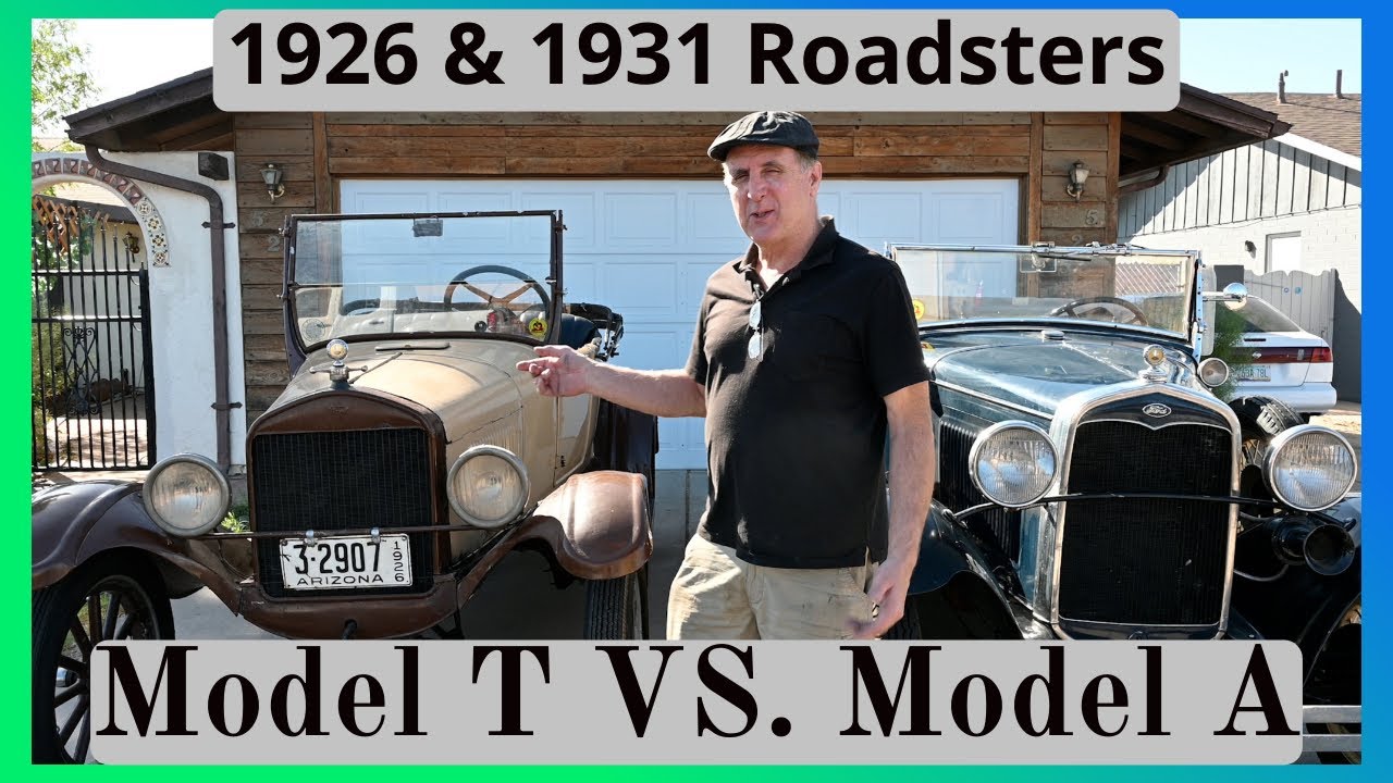 1926 Model T Roadster VS. 1931 Model A Roadster Comparison