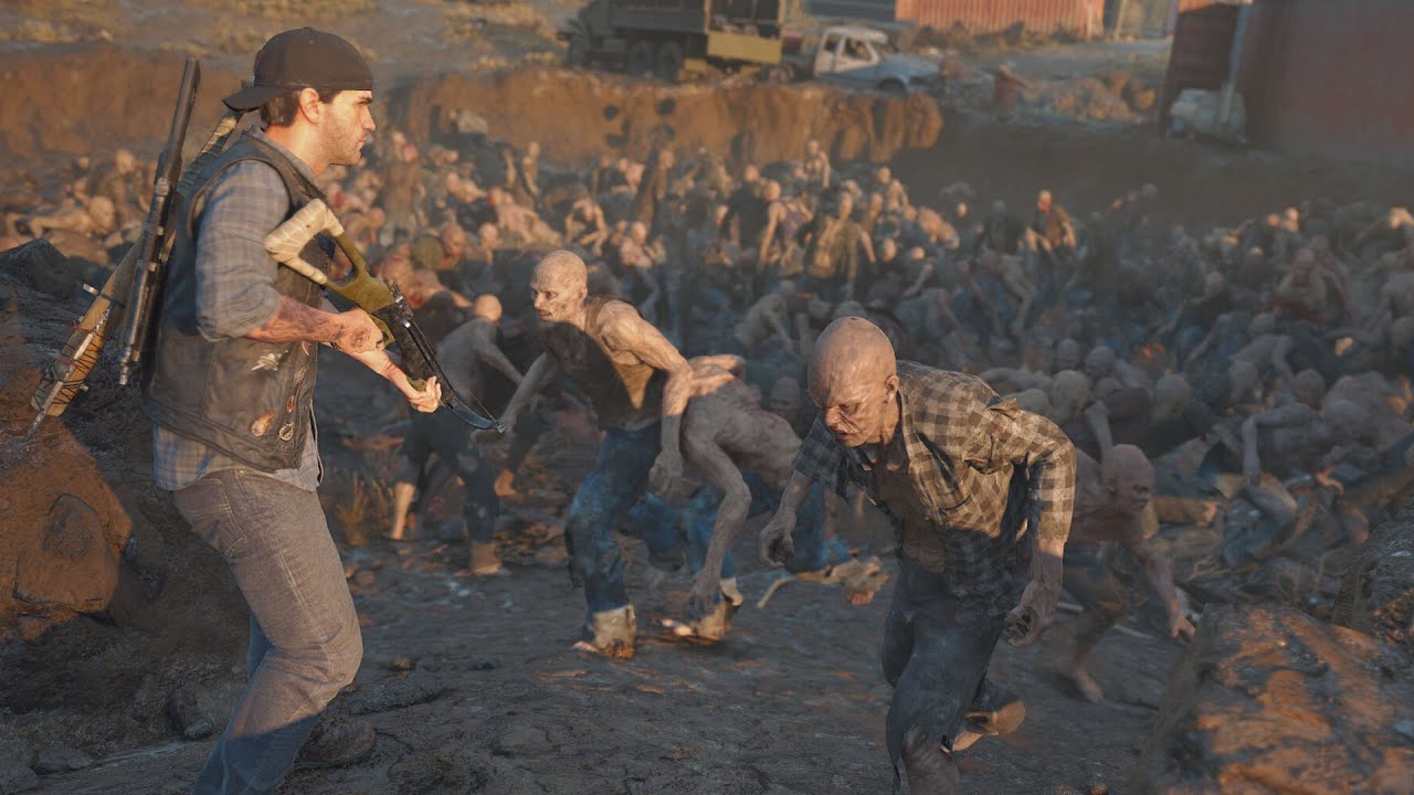 Days Gone - 300 Freakers Horde - 174k Gold Score - Keep Them Safer Challenge
