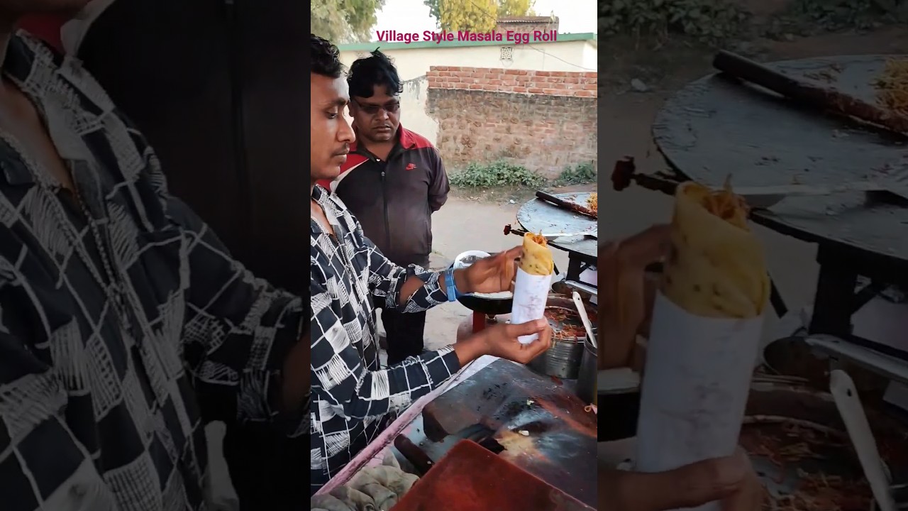 Village Masala Egg Roll 