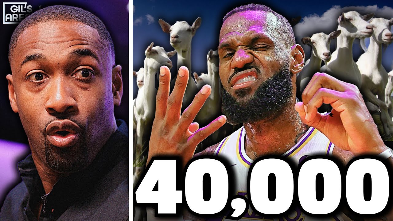 Gil's Arena Celebrates LeBron's Incredible Milestone 🐐