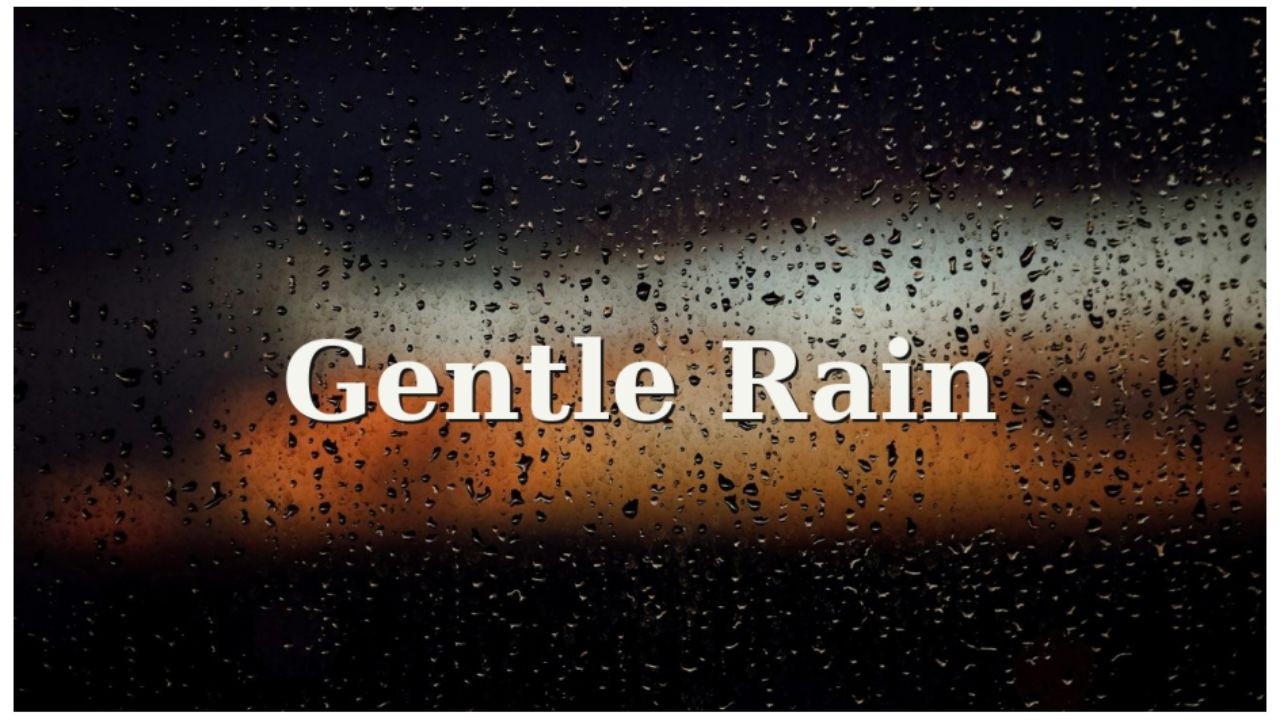 Relaxing Music for Sleep & Stress Relief | Gentle Rain #relaxingmusic #GentleRain  #sleepmusic