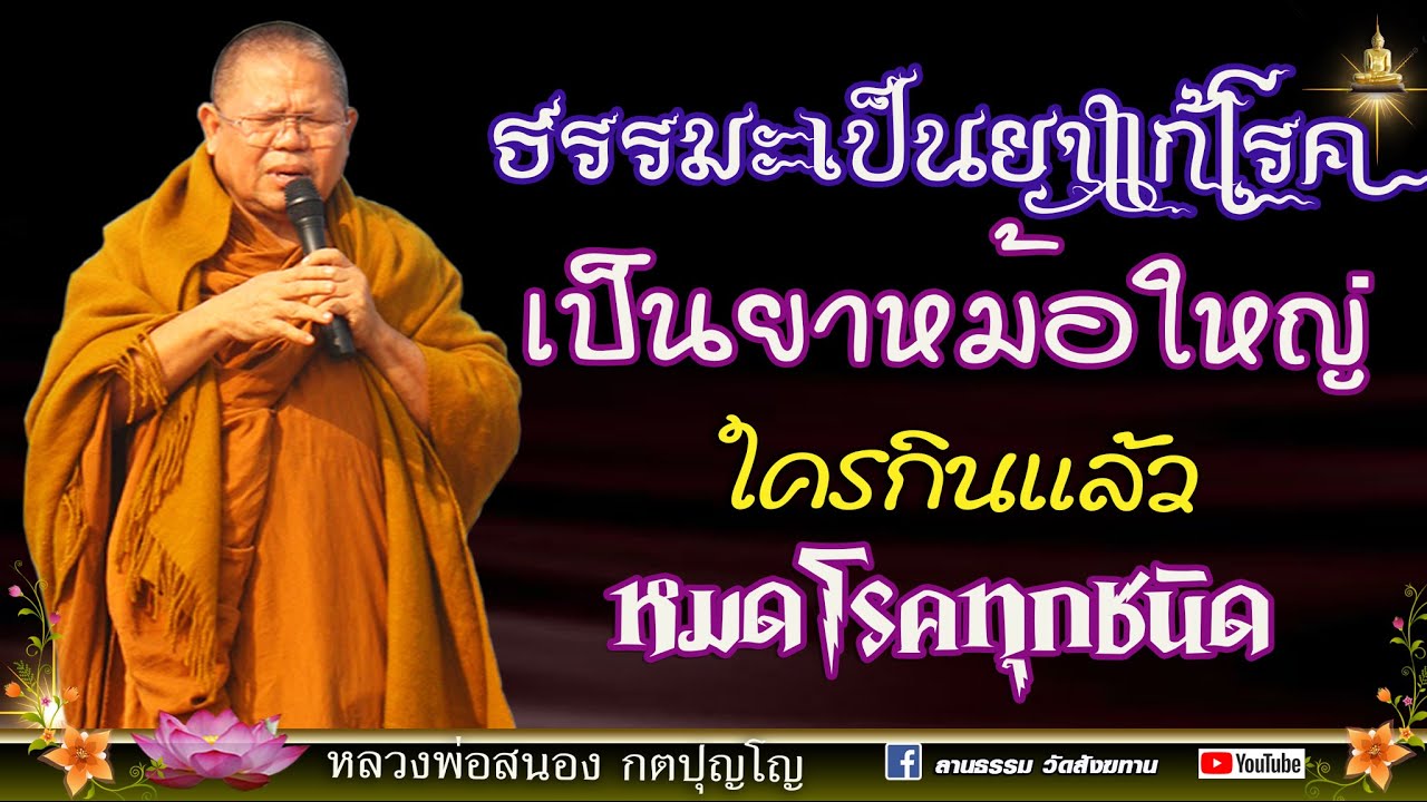 🔴 ธรรมะเป็นยารักษาโรค เป็นยาหม้อใหญ่ ใครกินแล้ว หมดโรคทุกชนิด #หลวงพ่อสนอง_กตปุญโญ 06/11/66
