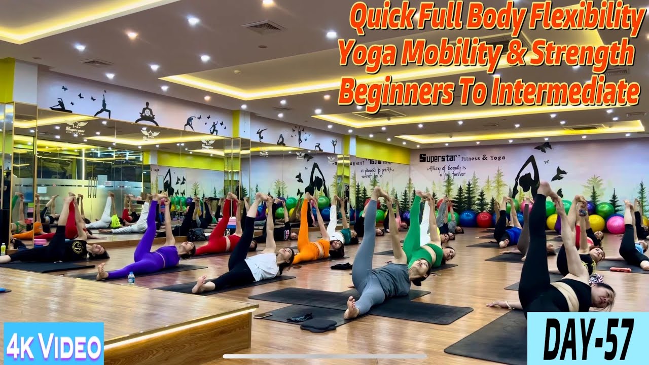 DAY-57 Quick Full Body Flexibility Yoga Mobility & Strength | Master Ranjeet Singh Bhatia |
