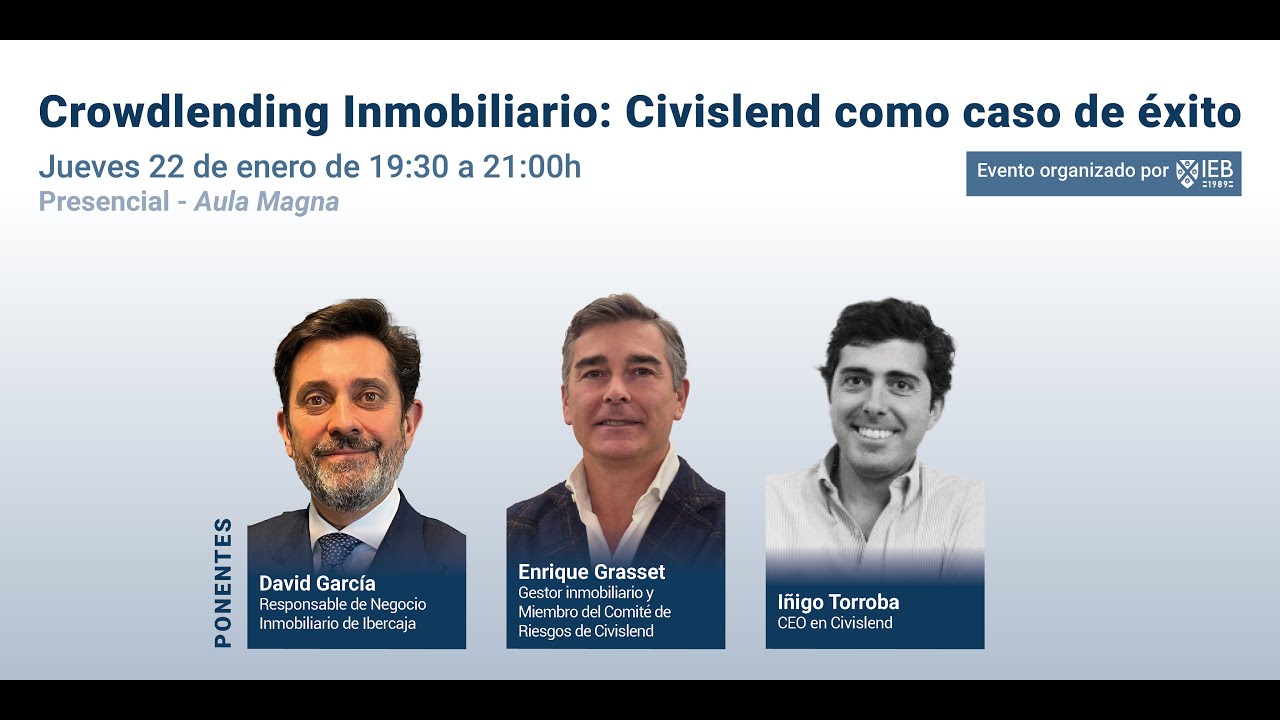 Crowdlending Inmobiliario Civislend como caso de éxito