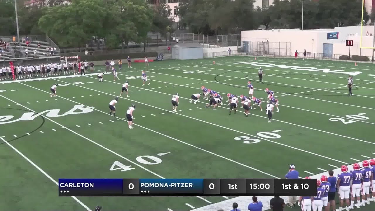 Highlights: Carleton College Vs Pomona-Pitzer Football. | SCIAC 2024