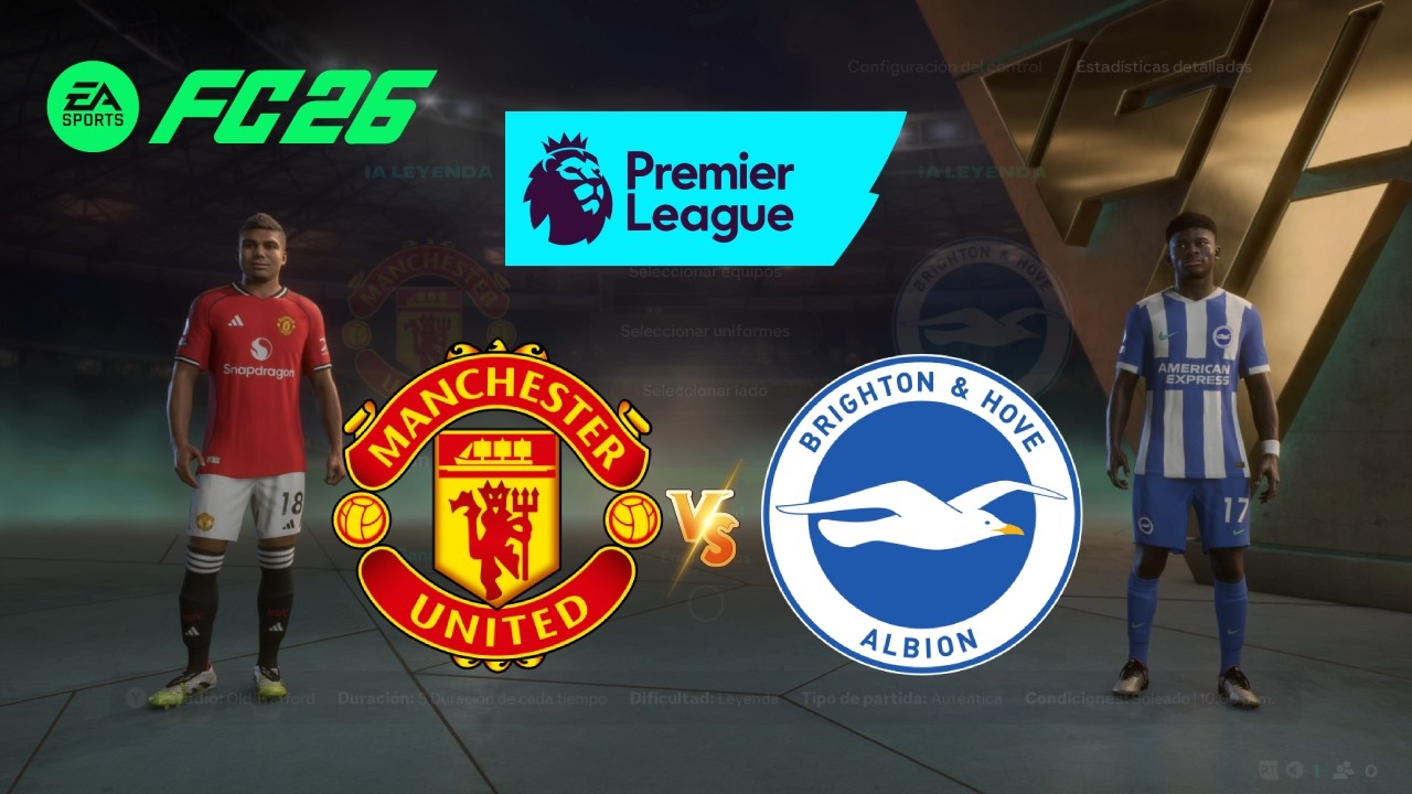 EA FC 26 - Manchester United vs Brighton | Premier League 25/26 [4K-60]