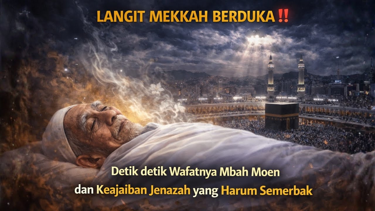 LANGIT MEKKAH BERDUKA ‼️ Detik detik Wafatnya Mbah Moen dan Keajaiban Jenazah yang Harum Semerbak.