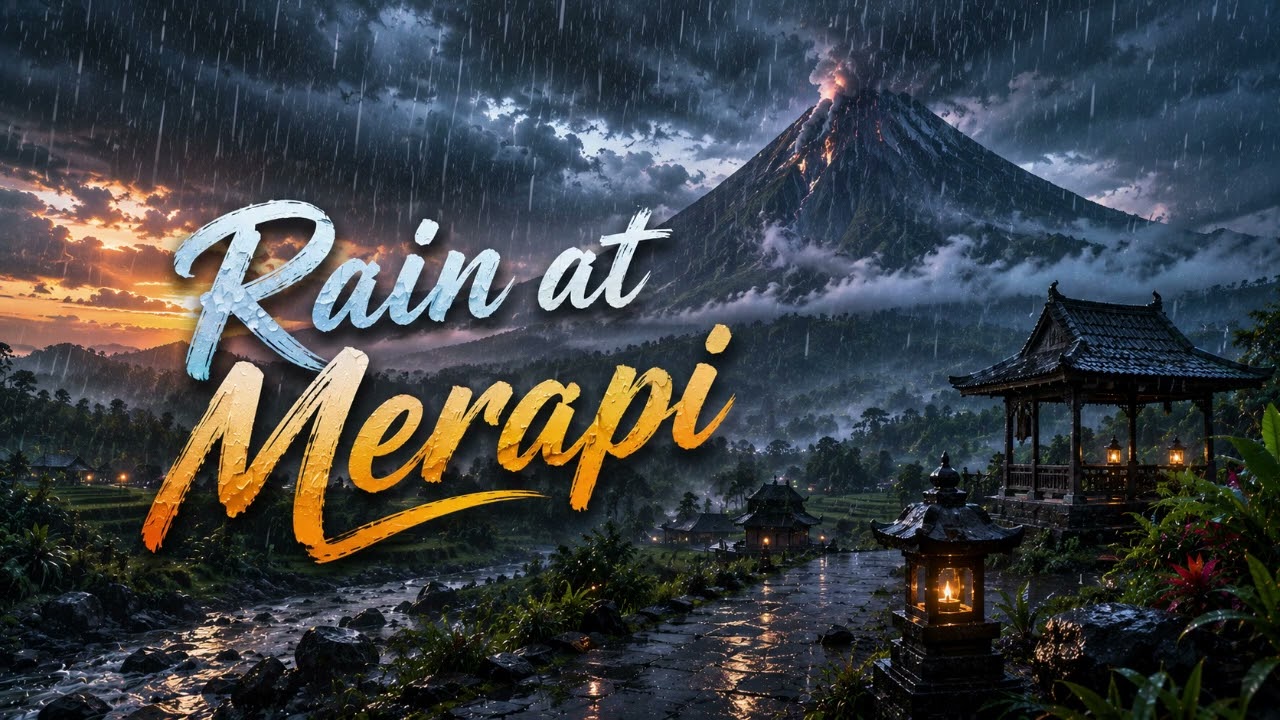 Rain Over the Living Merapi Volcano | SEPI Archives | Javanese Ambient Soundscape