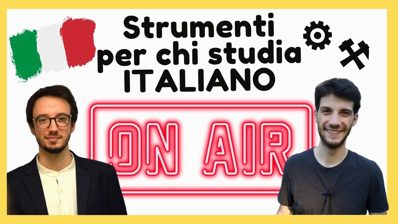 🔴  LIVE | Strumenti per chi studia la Lingua italiana con @ItaListen
