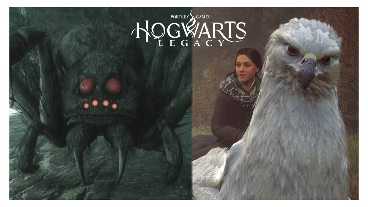 Saving Hippogriffs (THERES A HUGE SPIDER TOO) | Hogwarts Legacy - PART 11