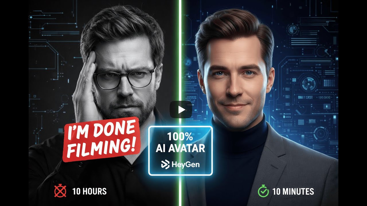 Stop Wasting Hours Filming. Use This AI Avatar Workflow