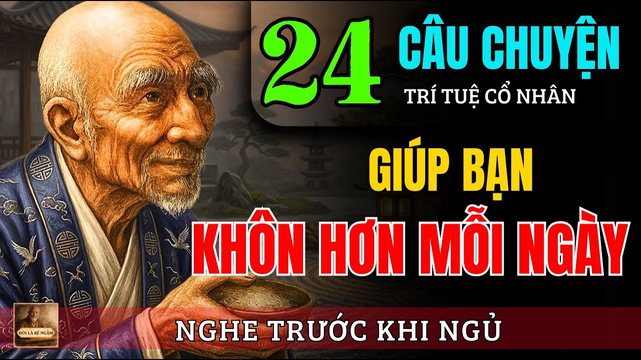 24 Câu chuyện TRÍ TUỆ CỔ NHÂN giúp bạn LẶNG LẼ MÀ KHÔN HƠN MỖI NGÀY | Đời Là Bể Ngẫm