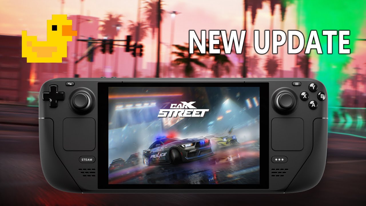 CarX Street PC on Steam Deck | New Update | Lossless Scaling