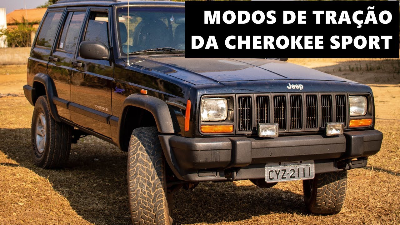 MODOS DE TRAÇÃO DA CHEROKEE SPORT + DICAS