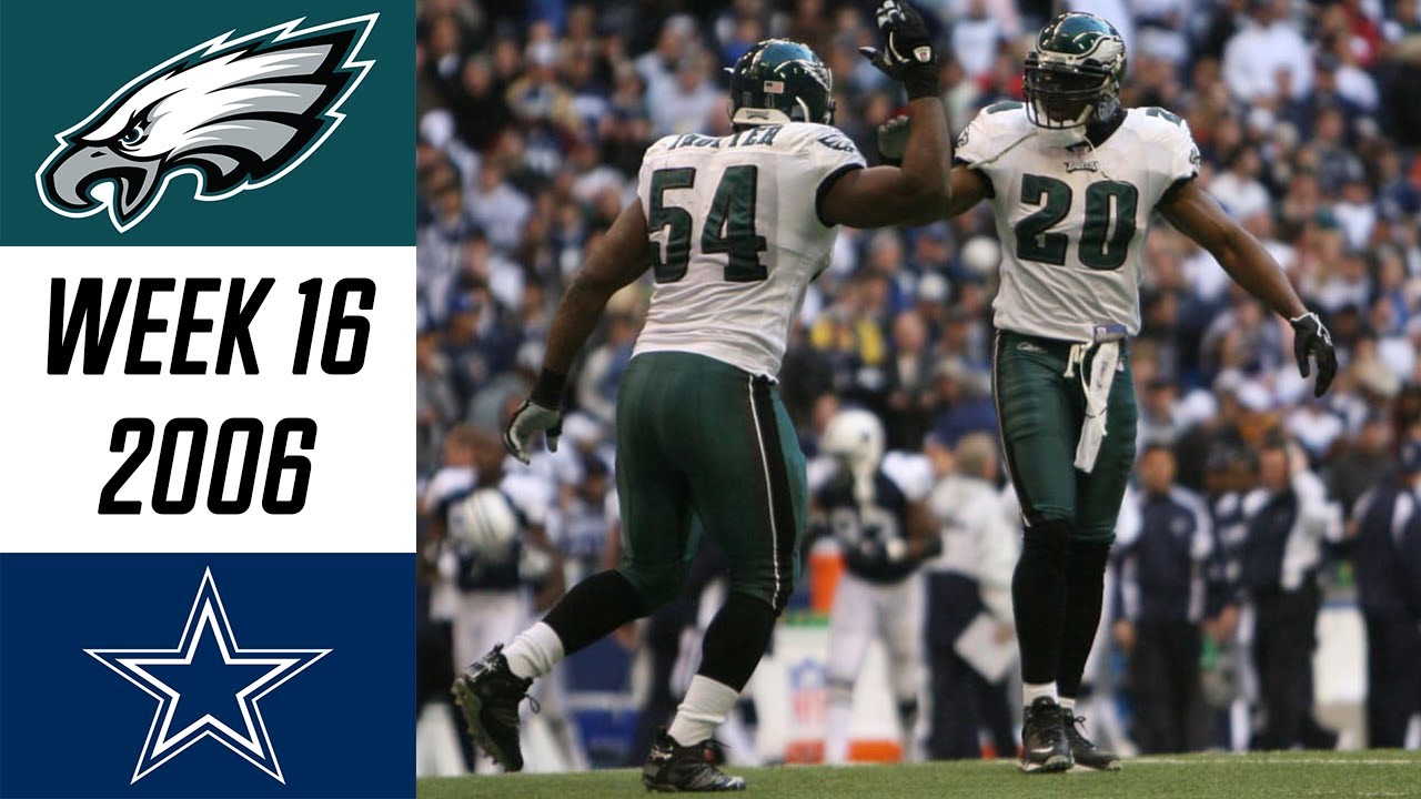 A Christmas Day Showdown | Eagles vs Cowboys 2006 Week 16 (HD)