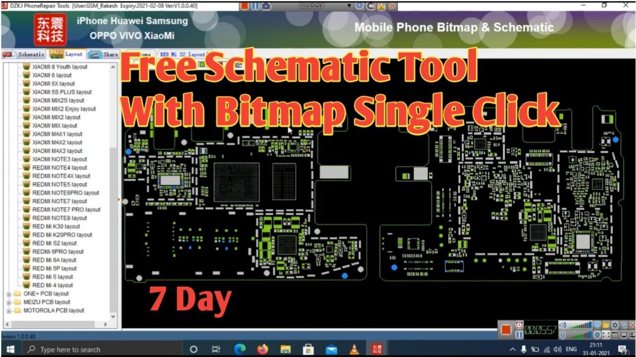 DZKJ Phone Repair Tools | Dzkj Schematic Tool | How To Use Free  Bitmap Schematic Diagram Tool