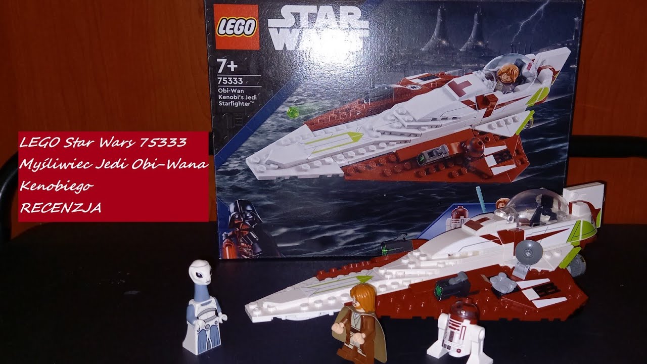 LEGO 75333 Obi-Wan Kenobi's Jedi Starfighter||Myśliwiec Jedi Obi-Wana Kenobiego||Recenzja