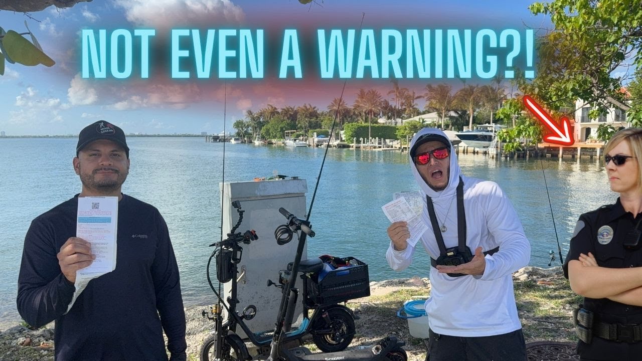 Police Officer RUINS FISHING Trip with Unexpected CITATION