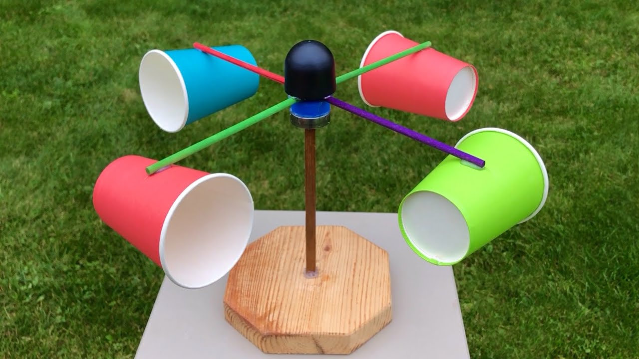 How to Make a Wind Vane - DIY School Project - Anemometer at Home